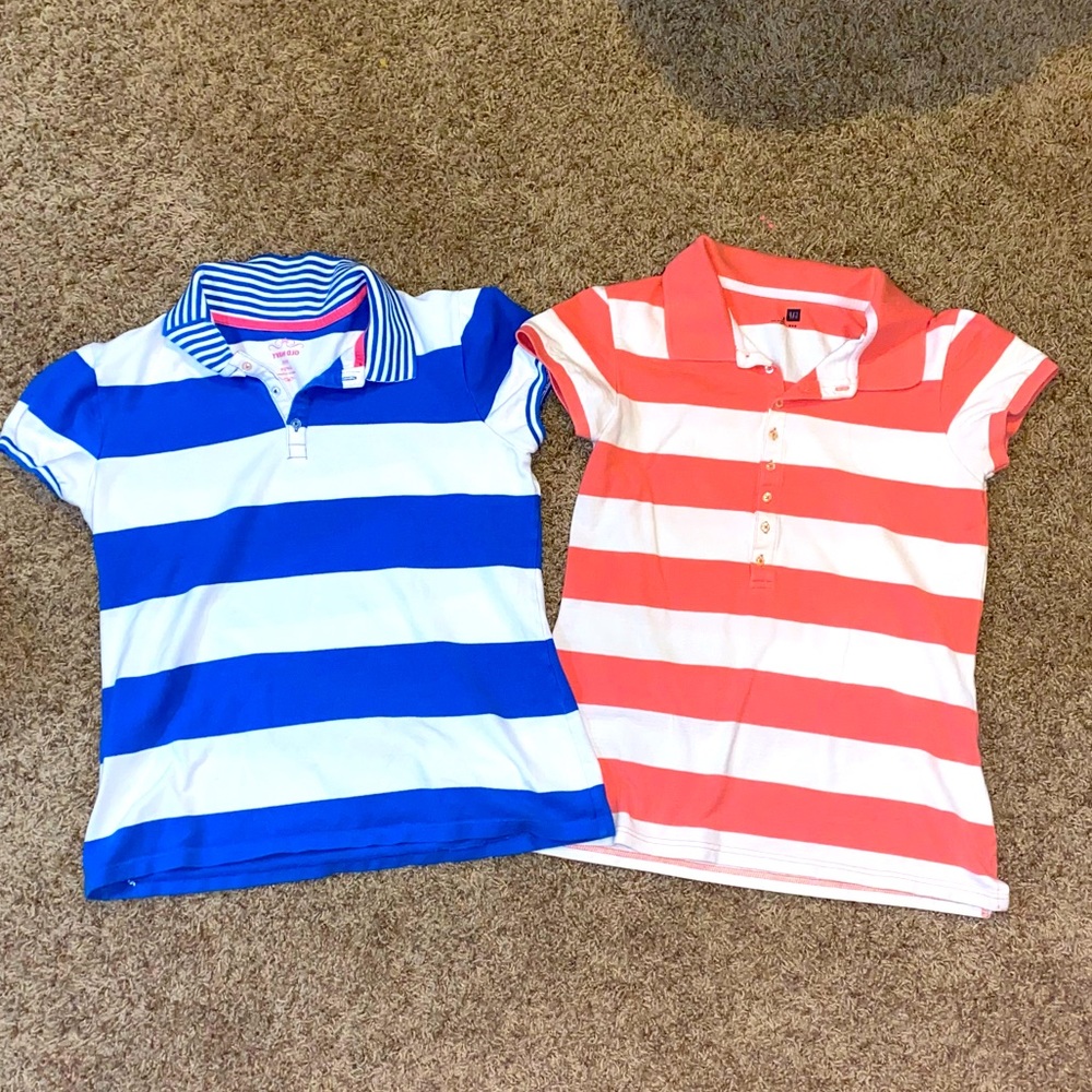 Old Navy and Gap women’s polos